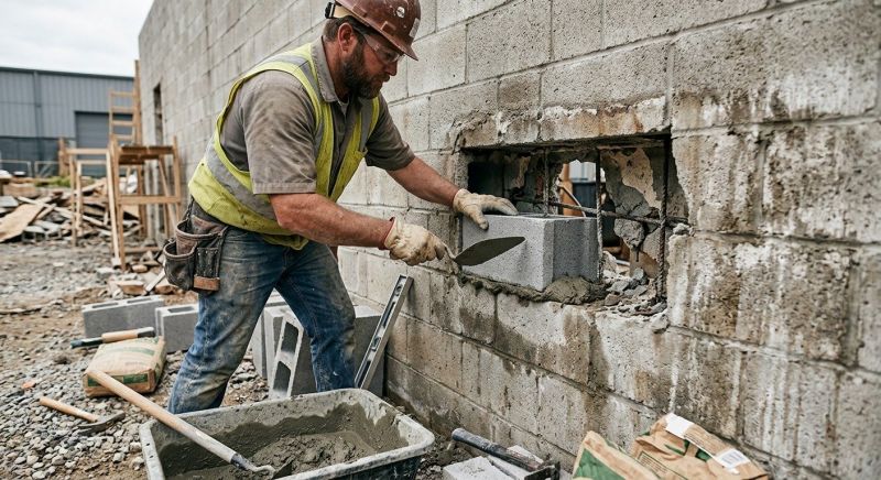 Block Wall Repair in Cleveland, OH