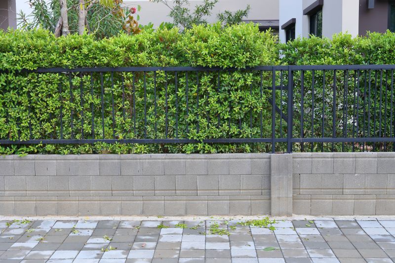 Brick Fence Installation in West Hartford, CT