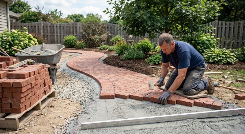 Brick Landscaping Service in Manchester, NH
