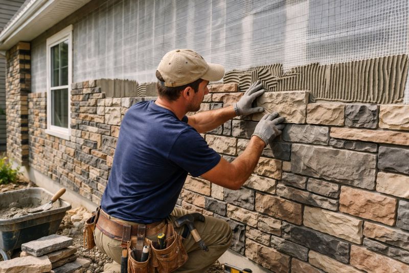 Stone Veneer Installation in Medina, OH
