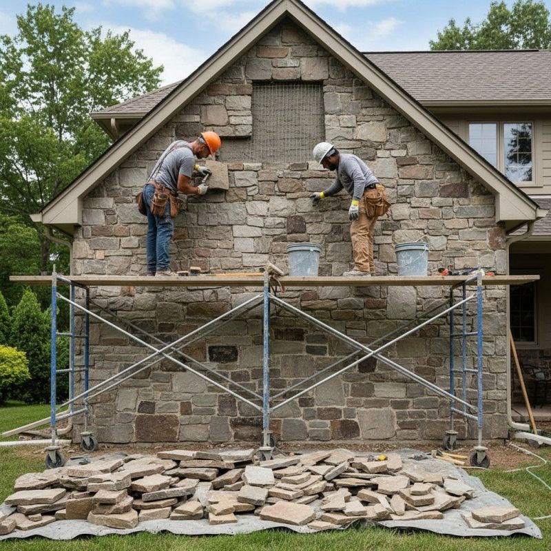 Stone Veneer Repair in Santa Rosa, CA